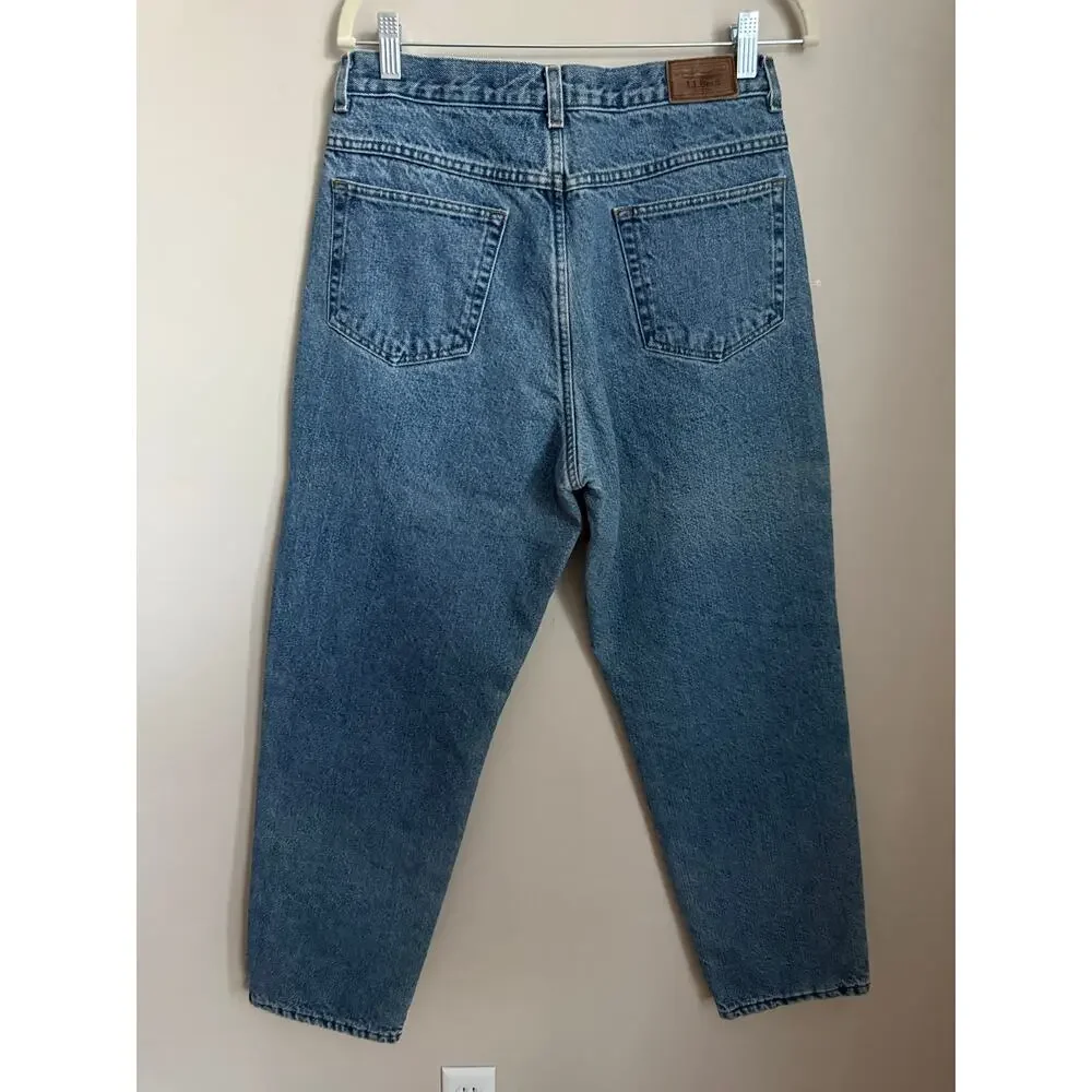 Vintage L.L.‎ Bean Fleece Lined Mens Jeans Workwear Winter Denim 33x30